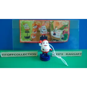 1 Figurine Kinder Noël 2014 - 2015 avec 1 BPZ ff277