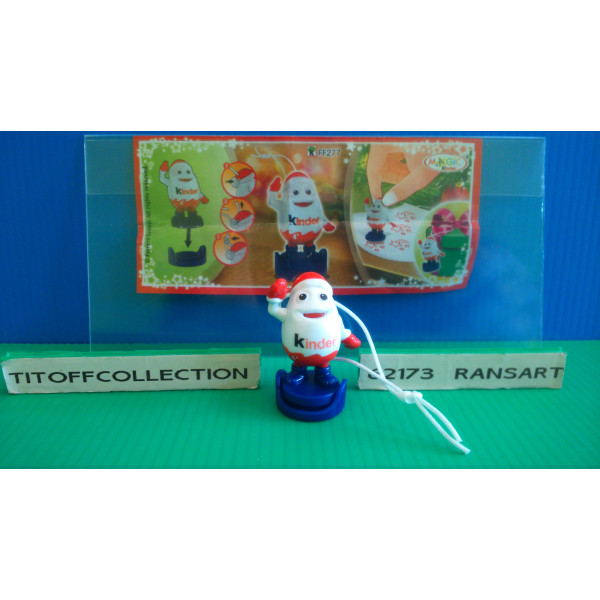 1 Figurine Kinder Noël 2014 - 2015 avec 1 BPZ ff277