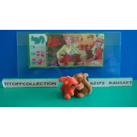 1 Figurine Kinder 2014 - 2015 avec 1 BPZff006