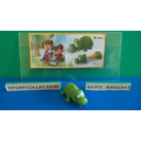 1 Figurine Kinder Mixart 2014 - 2015 avec 1 BPZ ff066