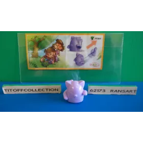1 Figurine Kinder Mixart 2014 - 2015 avec 1 BPZ ff064