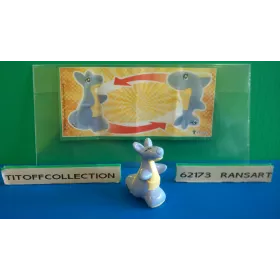 1 Figurine Kinder Katoons 2014 - 2015 avec 1 BPZ ff016