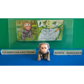 1 Figurine Kinder Katoons 2014 - 2015 avec 1 BPZ ff004
