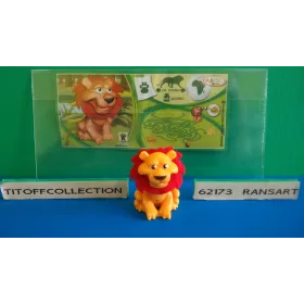 1 Figurine Kinder Katoons 2014 - 2015 avec 1 BPZ ff002
