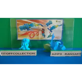 1 Figurine kinder Gomove 2014 - 2015 avec 1 BPZ FF080