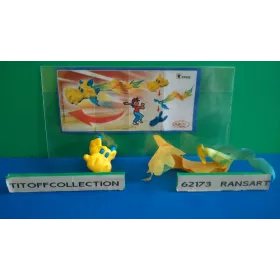 1 Figurine kinder Gomove 2014 - 2015 avec 1 BPZ FF082