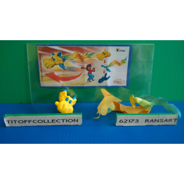 1 Figurine kinder Gomove 2014 - 2015 avec 1 BPZ FF082