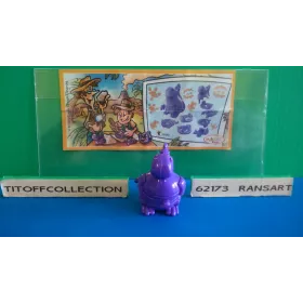 1 Figurine kinder Mixart 2014 - 2015 avec 1 BPZ FF062
