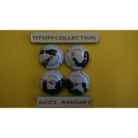 Lot de 5 séries de capsules de champagne Générique DÉGUSTATIONS