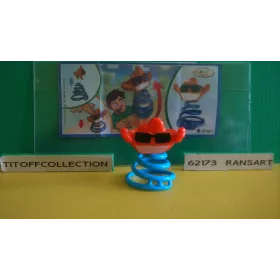 1 Figurine kinder GOMOVE 2014 - 2015 avec 1BPZ ff301