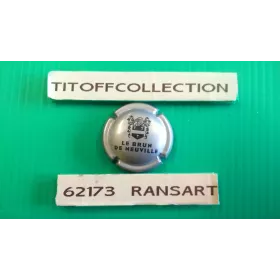 1 capsule de champagne LE BRUN DE NEUVILLE (Argent et Noir)