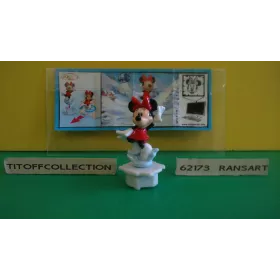 1 Figurine Kinder MICKEY MOUSE 2013 - 2014 avec 1 BPZ ft175