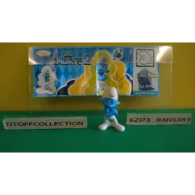 1 Figurine Kinder SCHTROUMFT 2 -  2013 - 2014 avec 1 BPZ ft124