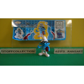 1 Figurine Kinder SCHTROUMFT 2 -  2013 - 2014 avec 1 BPZ ft123