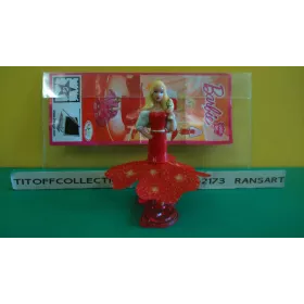 1 Figurine Kinder BARBIE - 2013 - 2014 avec 1 BPZ ft189