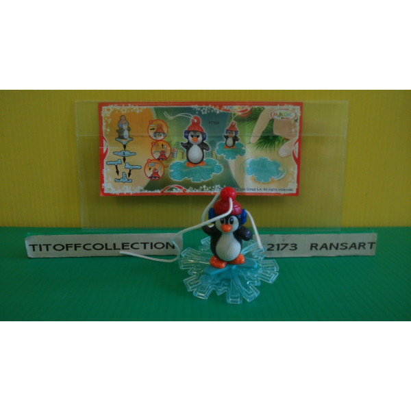 1 Figurine Kinder NOEL - 2013 - 2014 avec 1 BPZ ft158