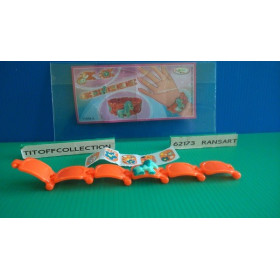 1 Figurine Kinder 2013 - 2014 avec 1 BPZ ft098a