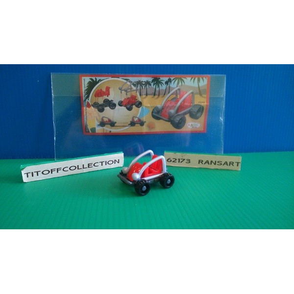 1 Figurine Kinder SPRINTY  2013 - 2014 avec 1 BPZ ft058