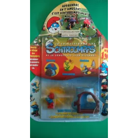 La Figurine le Grand Sctroumpf et la première parti de sa maison