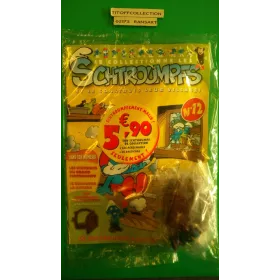 La Figurine Schtroumpf arbitre + la porte de la maison