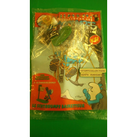 La Figurine Schtroumpf Basketteur + le panier de basket