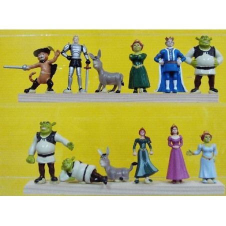 La serie Shrek avec 1 bande papier