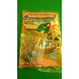 La Figurine Schtroumpf costaud + haltères 