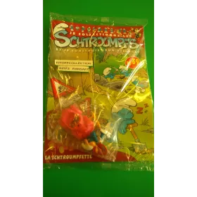 La Figurine Schtroumpfette et sa voiture 