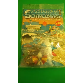 La Figurine Schtroumpf Volant + une porte et deux fenêtres 