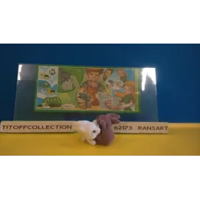 1 Figurine Kinder KATOONS 2013 - 2014 avec 1 BPZ ft024