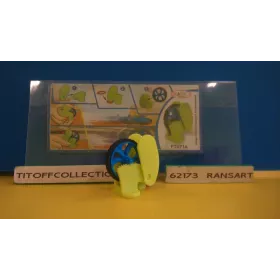 1 Figurine Kinder GOMOVE 2013 - 2014 avec 1 BPZ
