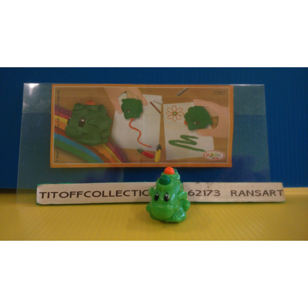 1 Figurine Kinder MIXART 2013 - 2014 avec 1 BPZ