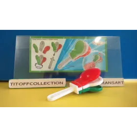 1 Figurine Kinder 2013 - 2014 avec 1 BPZ