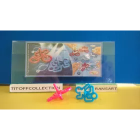 1 Figurine Kinder GOMOVE 2013 - 2014 avec 1 BPZ
