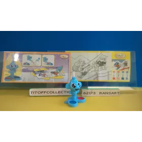 1 Figurine Kinder MIXART 2013 - 2014 avec 1 BPZ