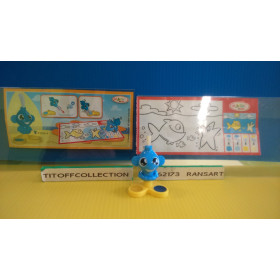 1 Figurine Kinder MIXART 2013 - 2014 avec 1 BPZ