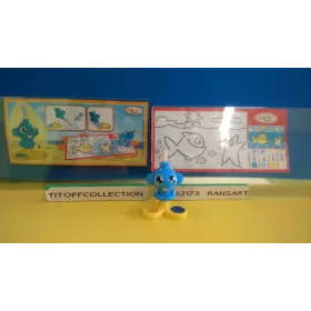 1 Figurine Kinder MIXART 2013 - 2014 avec 1 BPZ