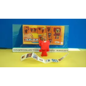 1 Figurine Kinder MIXART 2013 - 2014 avec 1 BPZ