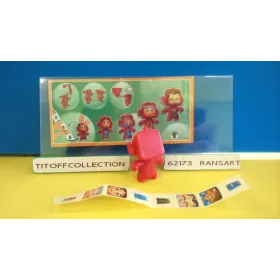 1 Figurine Kinder MIXART 2013 - 2014 avec 1 BPZ