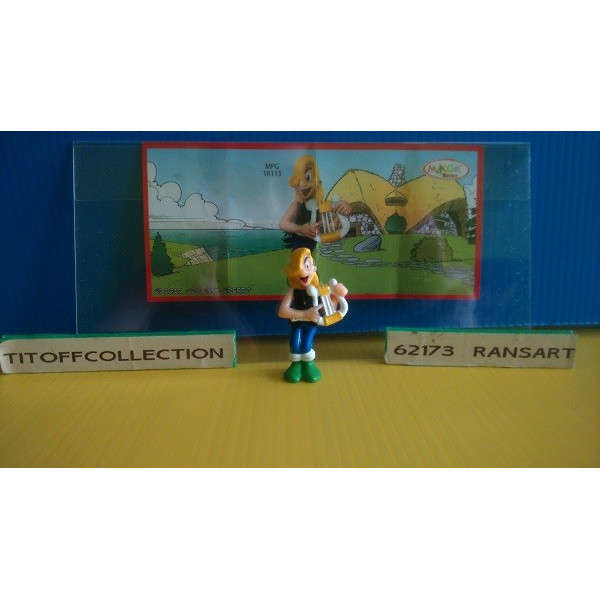 1 Figurine kinder ASTÉRIX 2012 - 2013 avec 1 BPZ