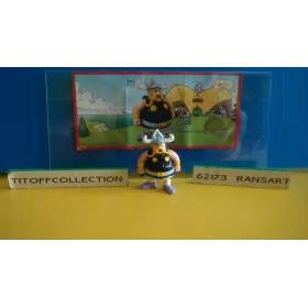 1 Figurine kinder ASTÉRIX 2012 - 2013 avec 1 BPZ