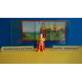 1 Figurine kinder ASTÉRIX 2012 - 2013 avec 1 BPZ