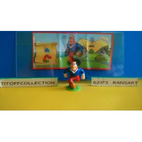 1 Figurine kinder ASTÉRIX 2012 - 2013 avec 1 BPZ