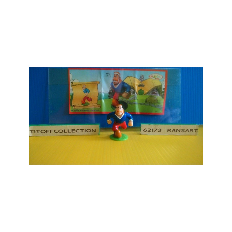 1 Figurine kinder ASTÉRIX 2012 - 2013 avec 1 BPZ