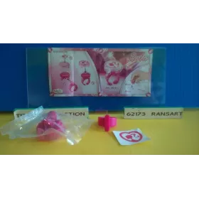 1 Figurine kinder BARBIE 2012 - 2013 avec 1 BPZ