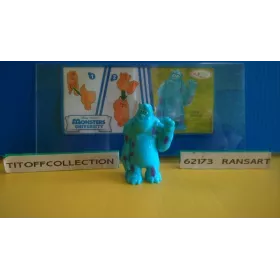 1 Figurine kinder MONSTERS 2012 - 2013 avec 1 BPZ