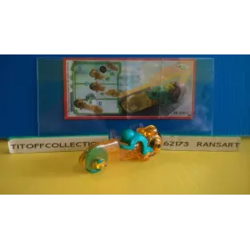 1 Figurine kinder SPRINTY  2012 - 2013 avec 1 BPZ