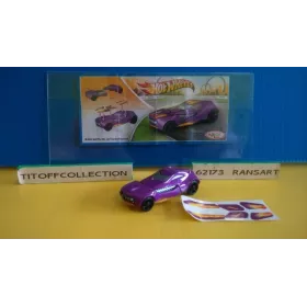 1 Figurine kinder HOTWHEELS  2012 - 2013 avec 1 BPZ