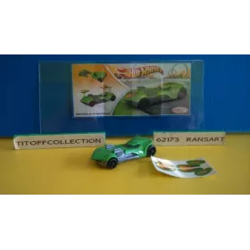 1 Figurine kinder HOTWHEELS  2012 - 2013 avec 1 BPZ