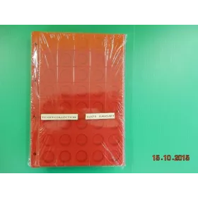 lot de 5 plaque pour 200 pièces de 2€ 210 sur 300 